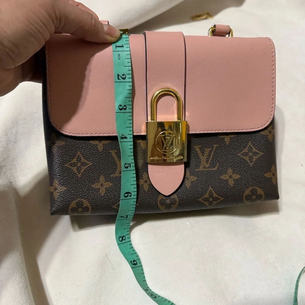 Louis Vuitton Pink and Brown Mini Bag - Picture 12 of 14